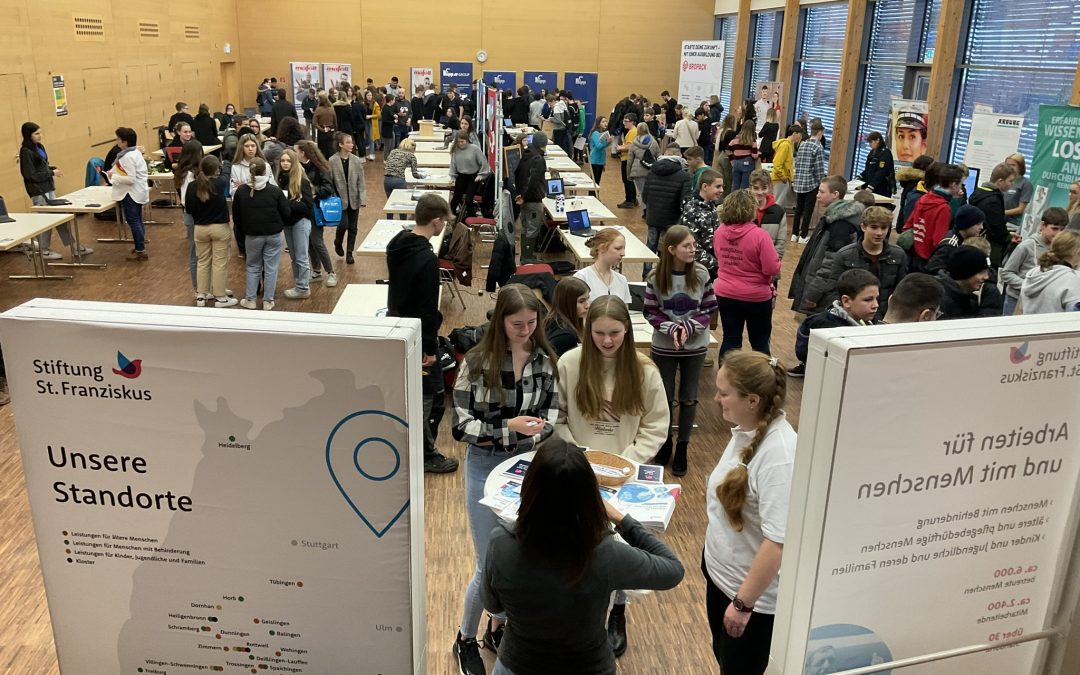 Impressionen von der heutigen Jobbörse