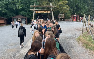 8a und 8b auf großer Exkursion