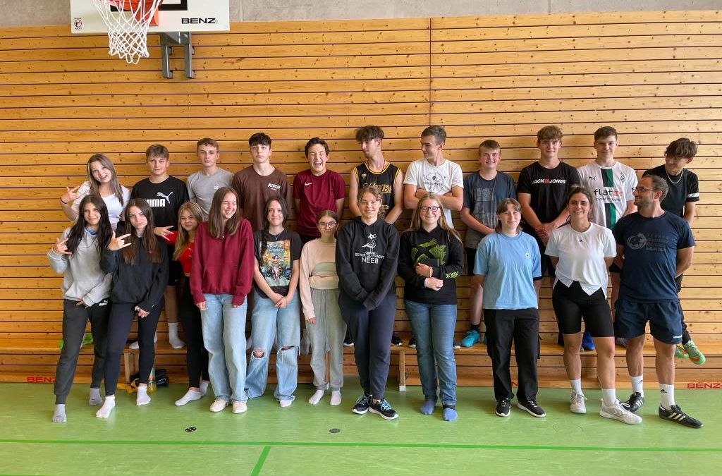 9a in der Sporthalle